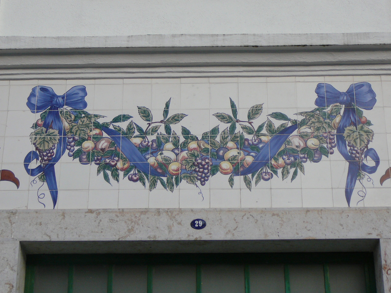 Lisbonne - Vila Franca de Xira Marché central Azulejos