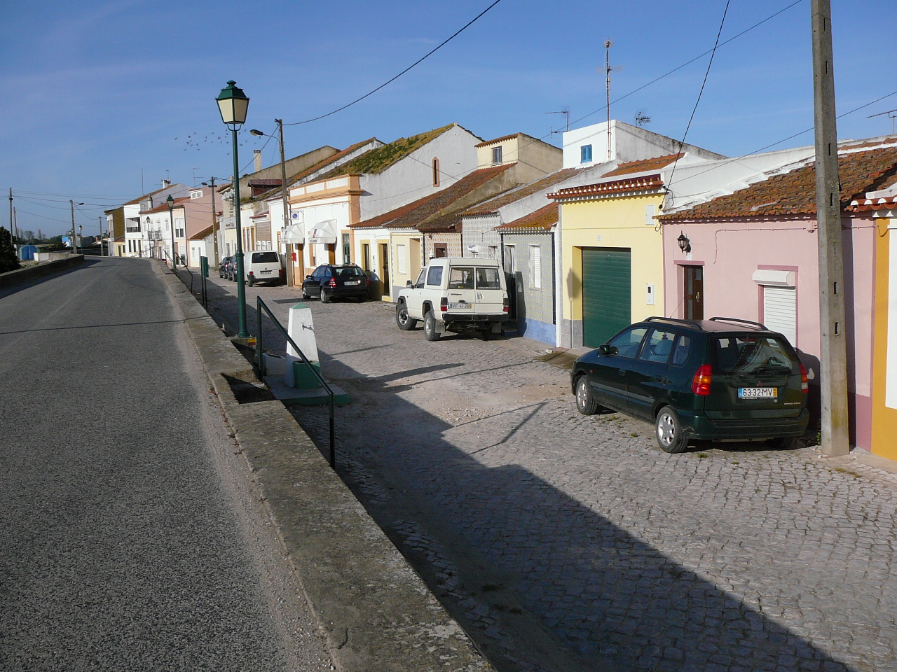 Azambula - Santarèm La digue à Valada 
