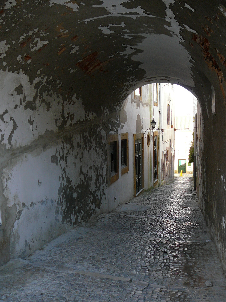 Azambula - Santarèm Une rue de Santarém 