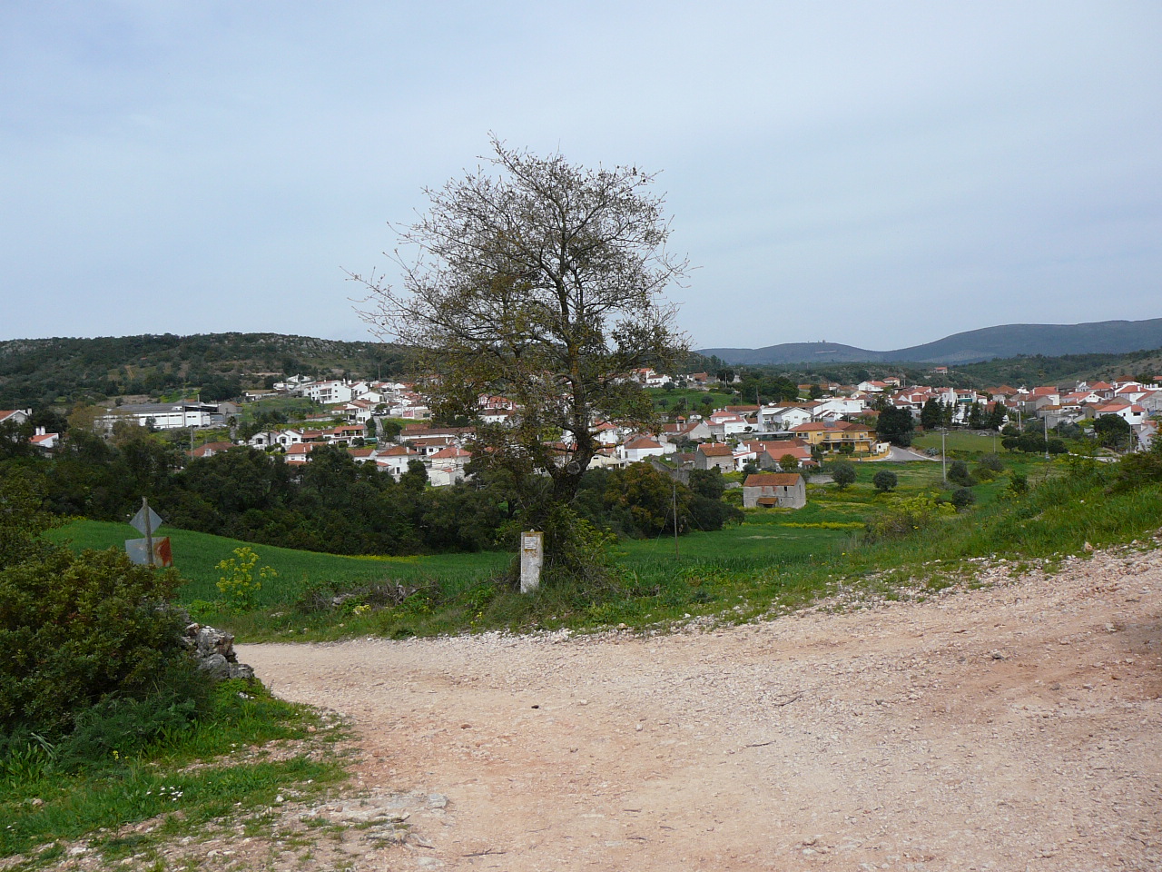 Santarèm - Monsanto En vue de Monsanto 