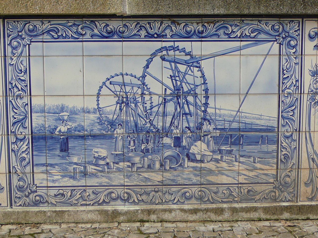 Avelãs de Caminho - Albergaria a Velha Azulejos des métiers 