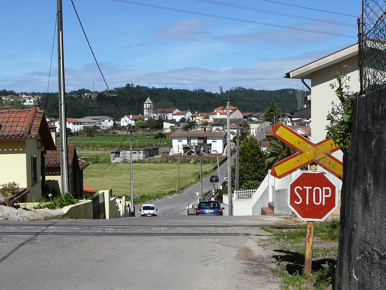 Albergaria a Velha - São João da Madeira Le ligne du petit train 