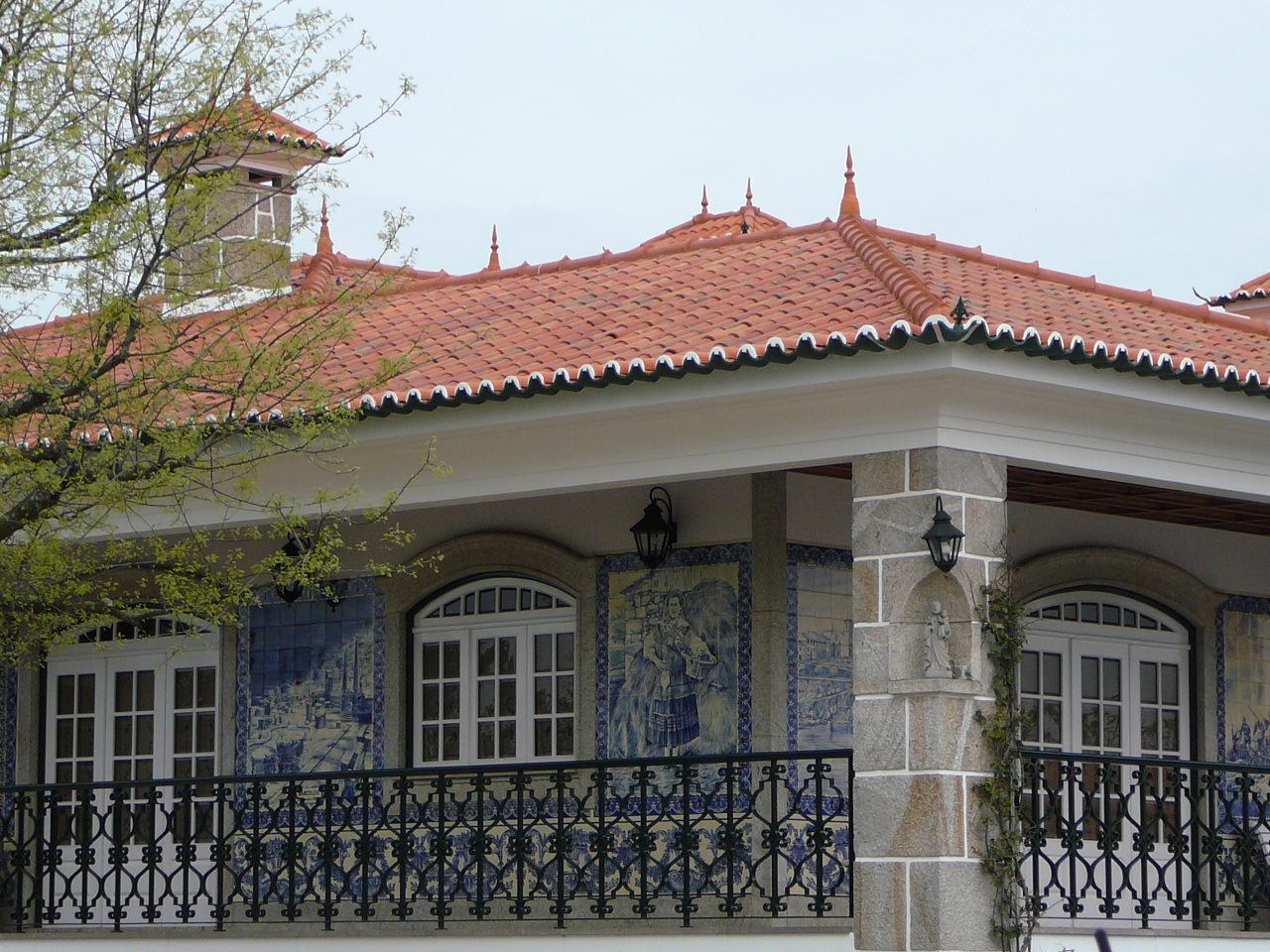 Vilarinho - Barcelos Une maison avec des Azulejos 