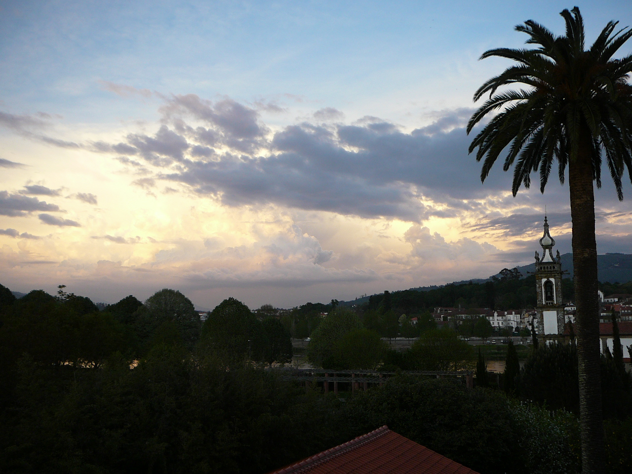 Barcelos - Ponte  de Lima Coucher de soleil 