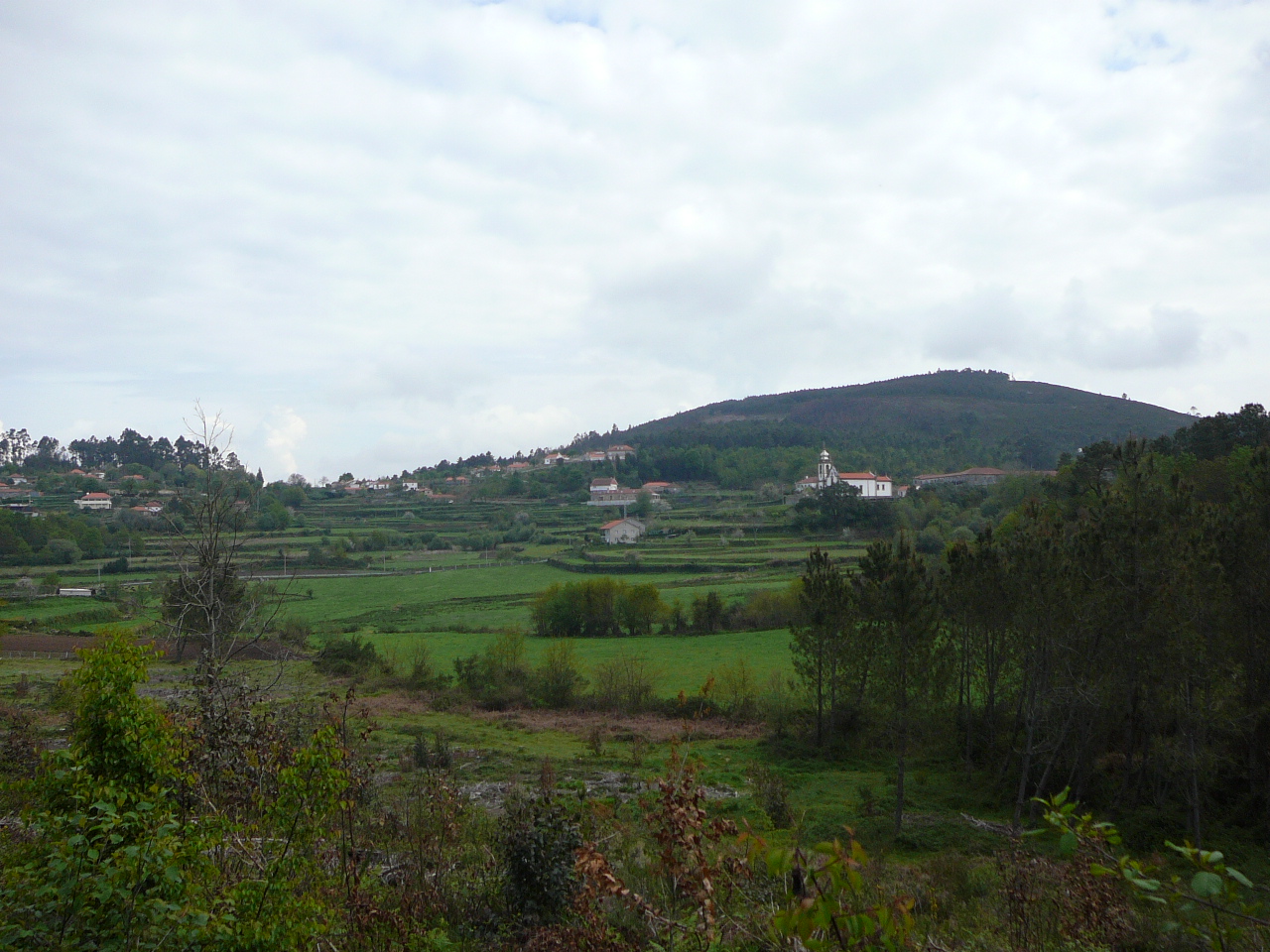 Ponte  de Lima - Rubiães Paysage avant Rubiães 