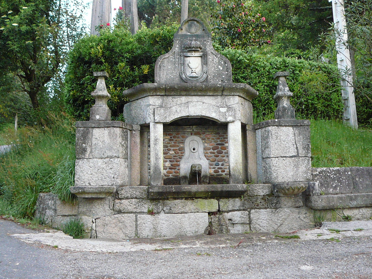 Redondela - Ponteverdra Fontaine  vers O' Visos-Toimil 