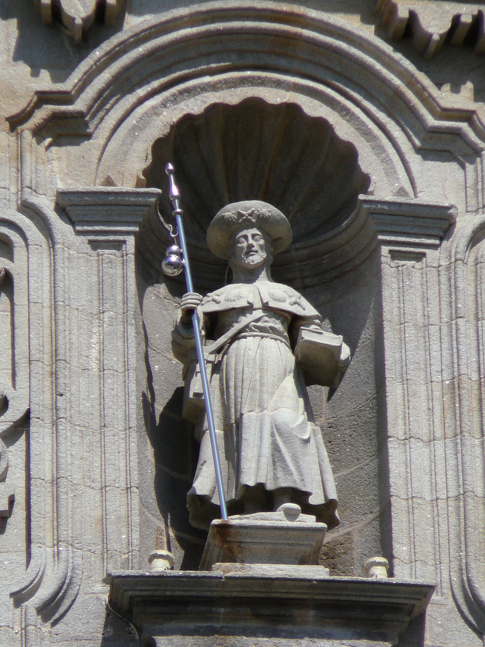 Redondela - Ponteverdra Status d'un pèlerin 