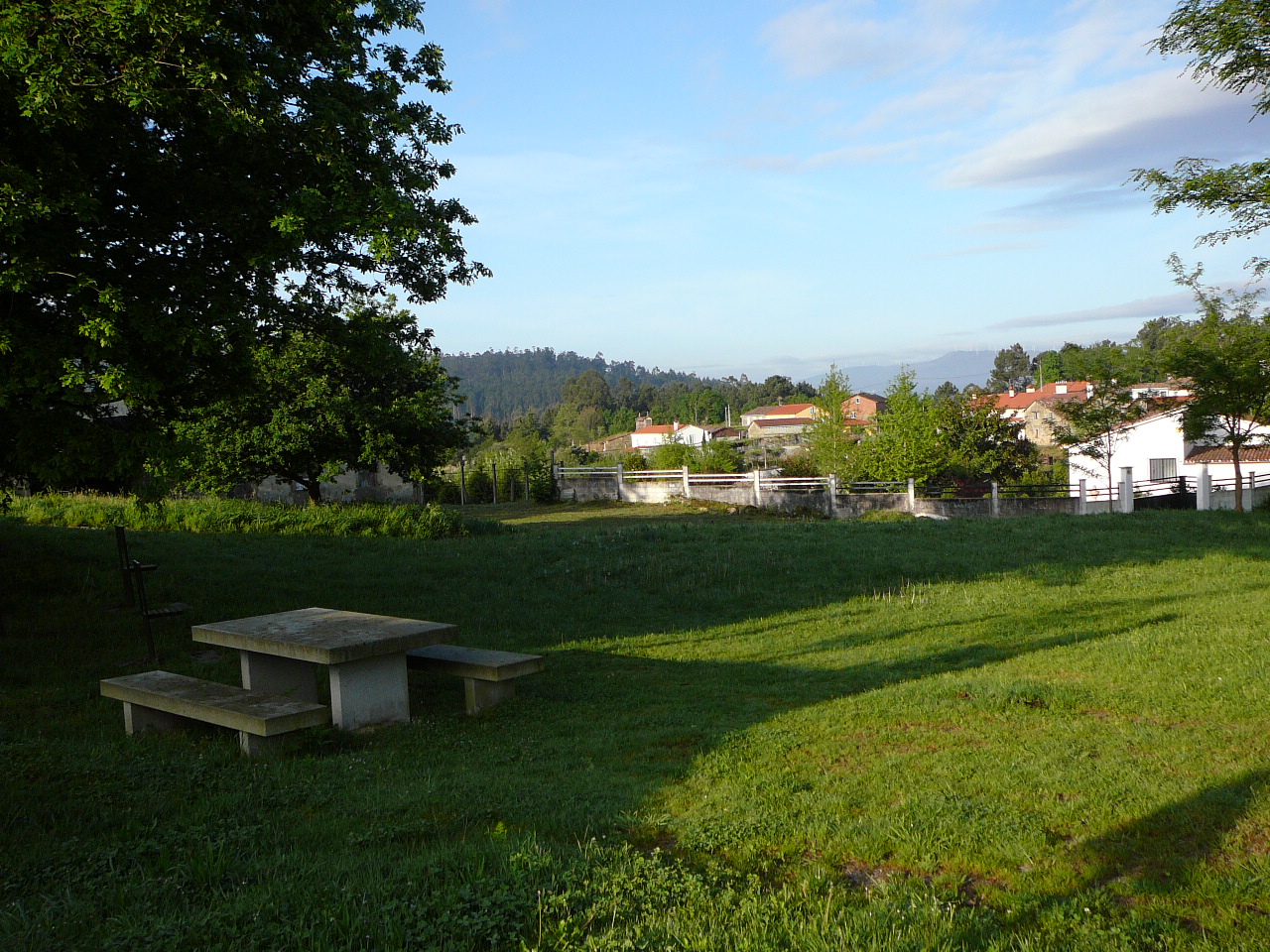 Padrón - Santiago Aire de repos près de Faramello 