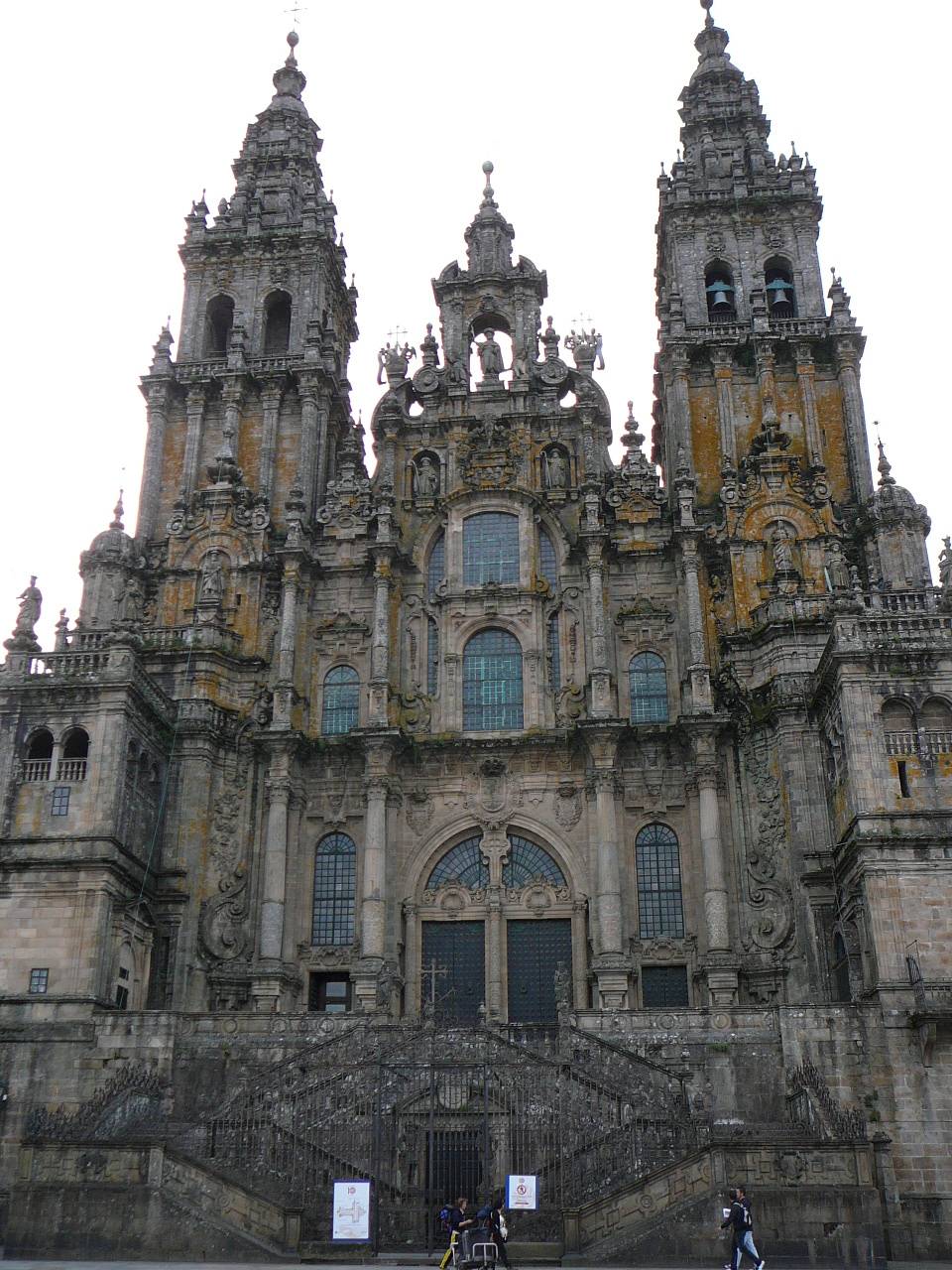 Santiago - Negreira La cathédrale au petit matin 