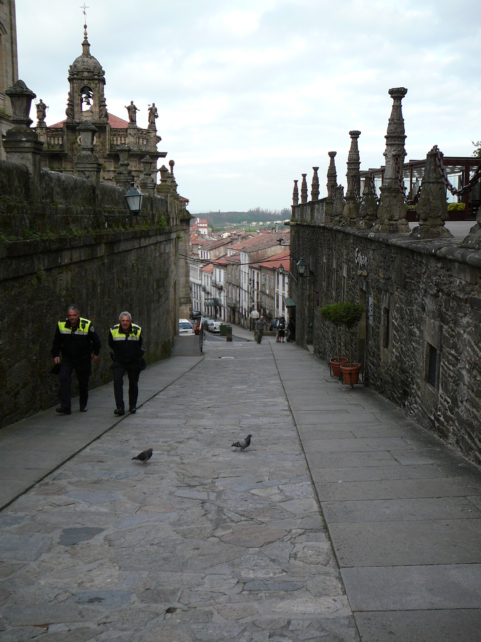 Santiago - Negreira Le début du chemin de Fisterra 