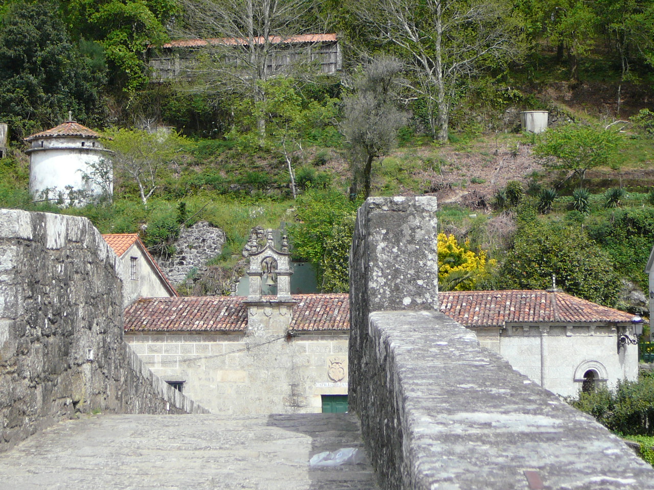 Santiago - Negreira Le pont de Ponte Maceira 