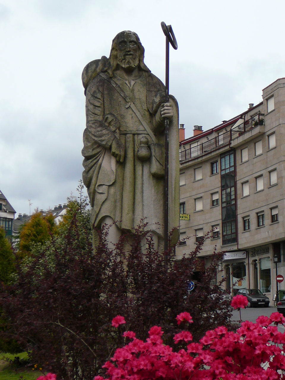 Santiago - Negreira Hommage au pèlerin 