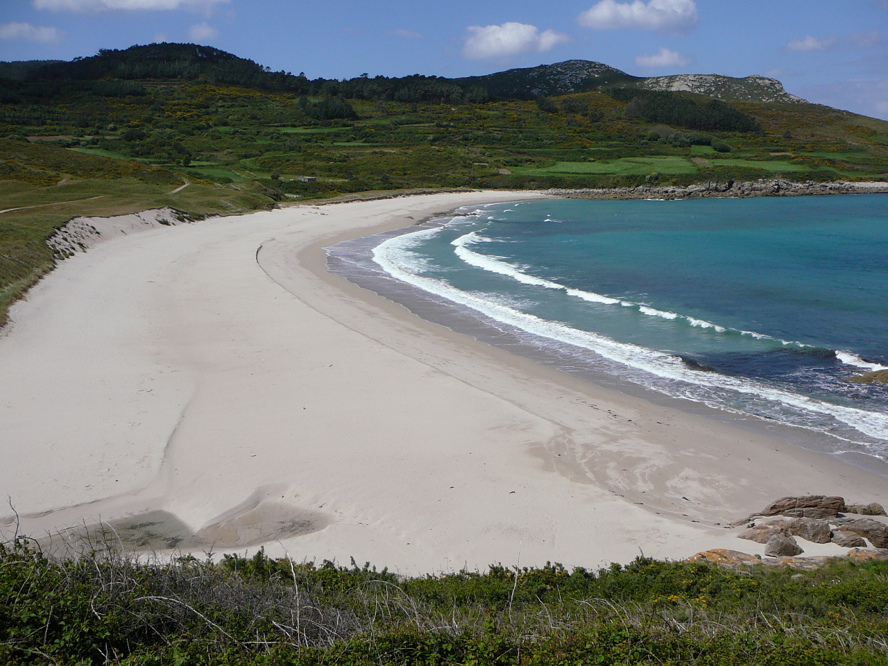 Olveira - Cee La plage de Lourido 